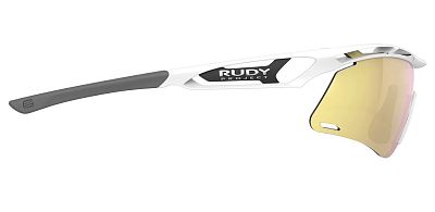 Превью  Велоочки RUDY PROJECT Tralyx+ Slim White Gloss, Линзы: Multilaser Gold (SP785769-0001)